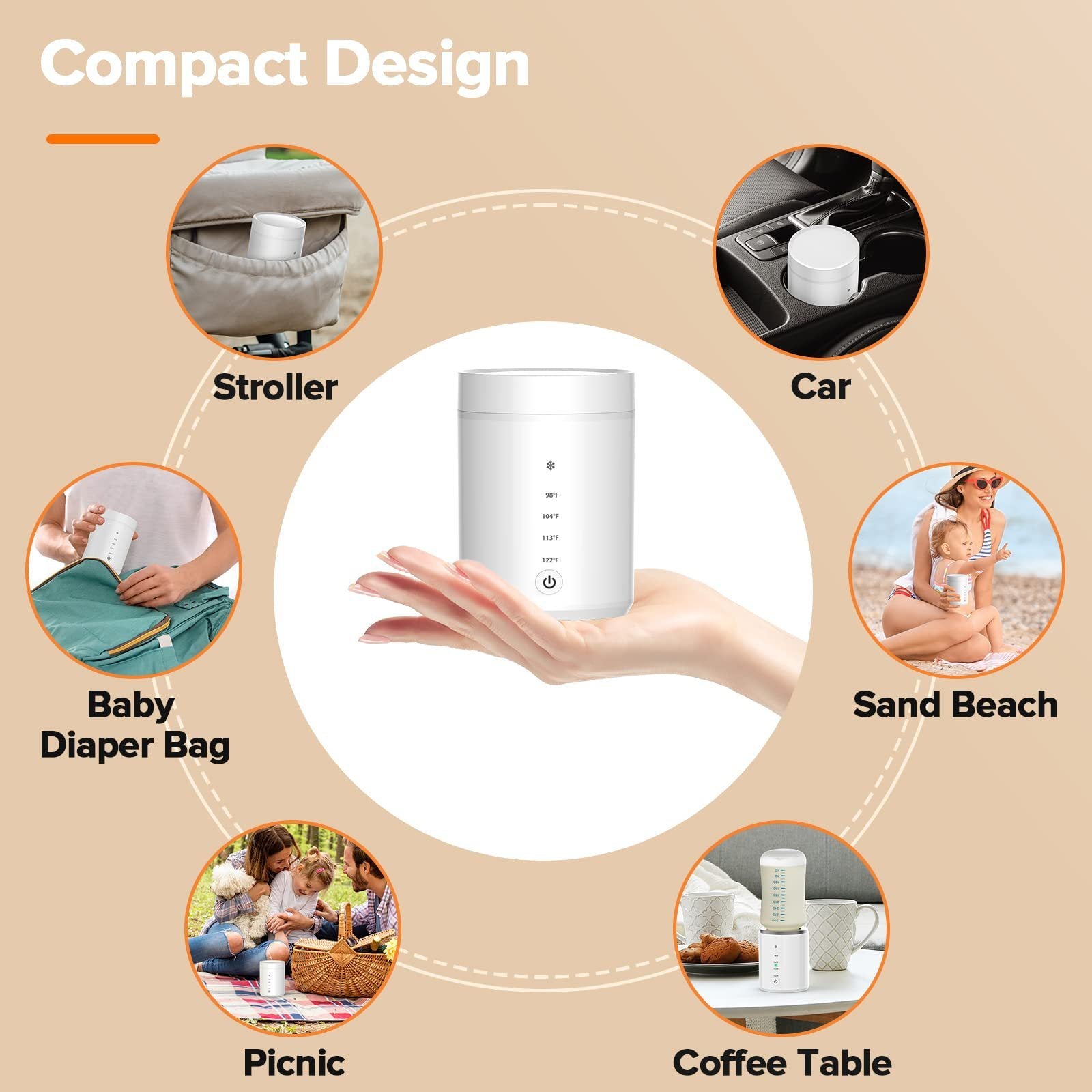 Wireless Milk Warmer